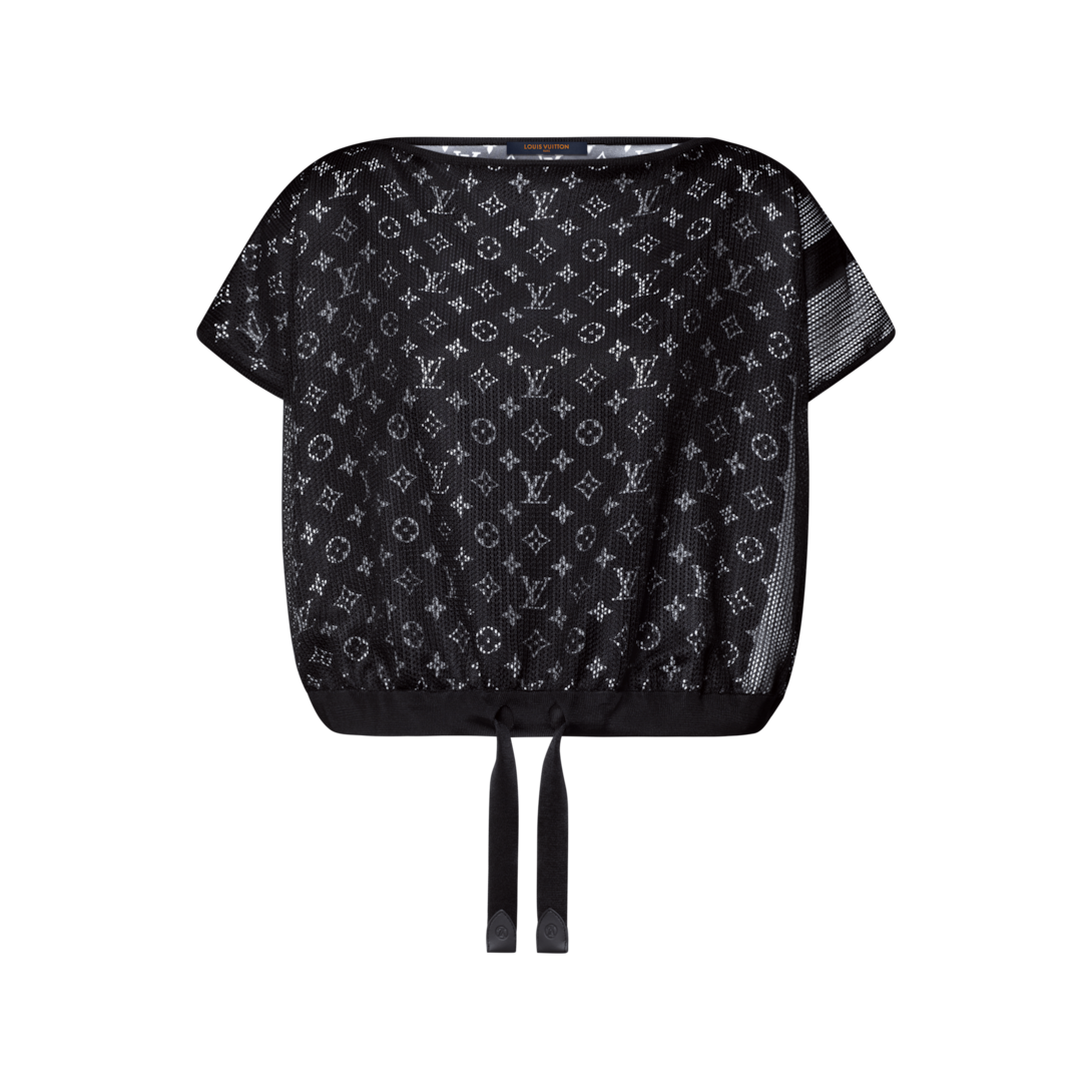 Monogram Lined Mesh Top - Ready-to-Wear | LOUIS VUITTON